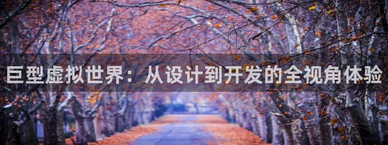 沐鸣2平台官网登录：巨型虚拟世界：从设计到开发的全视角体验